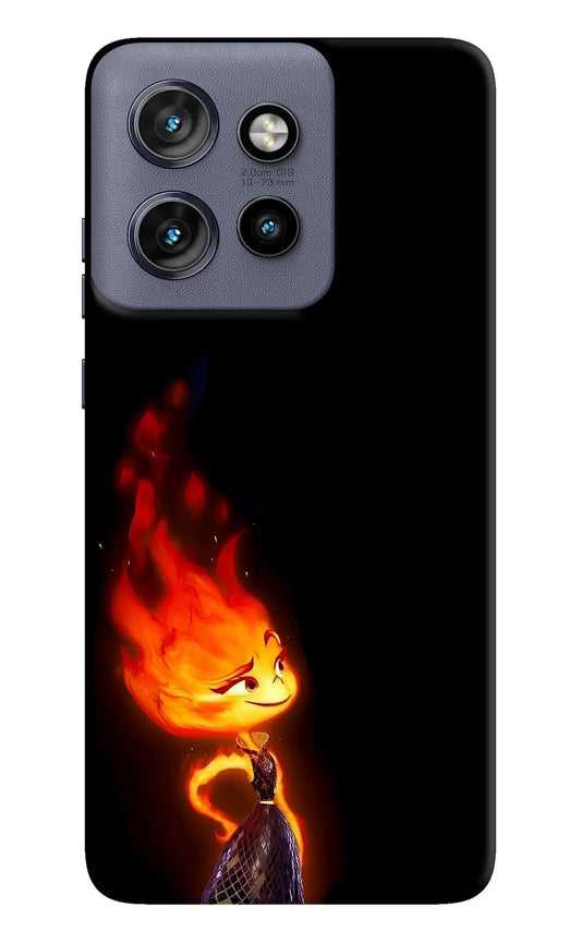 Ember Flame Moto Edge 50 Neo Back Cover