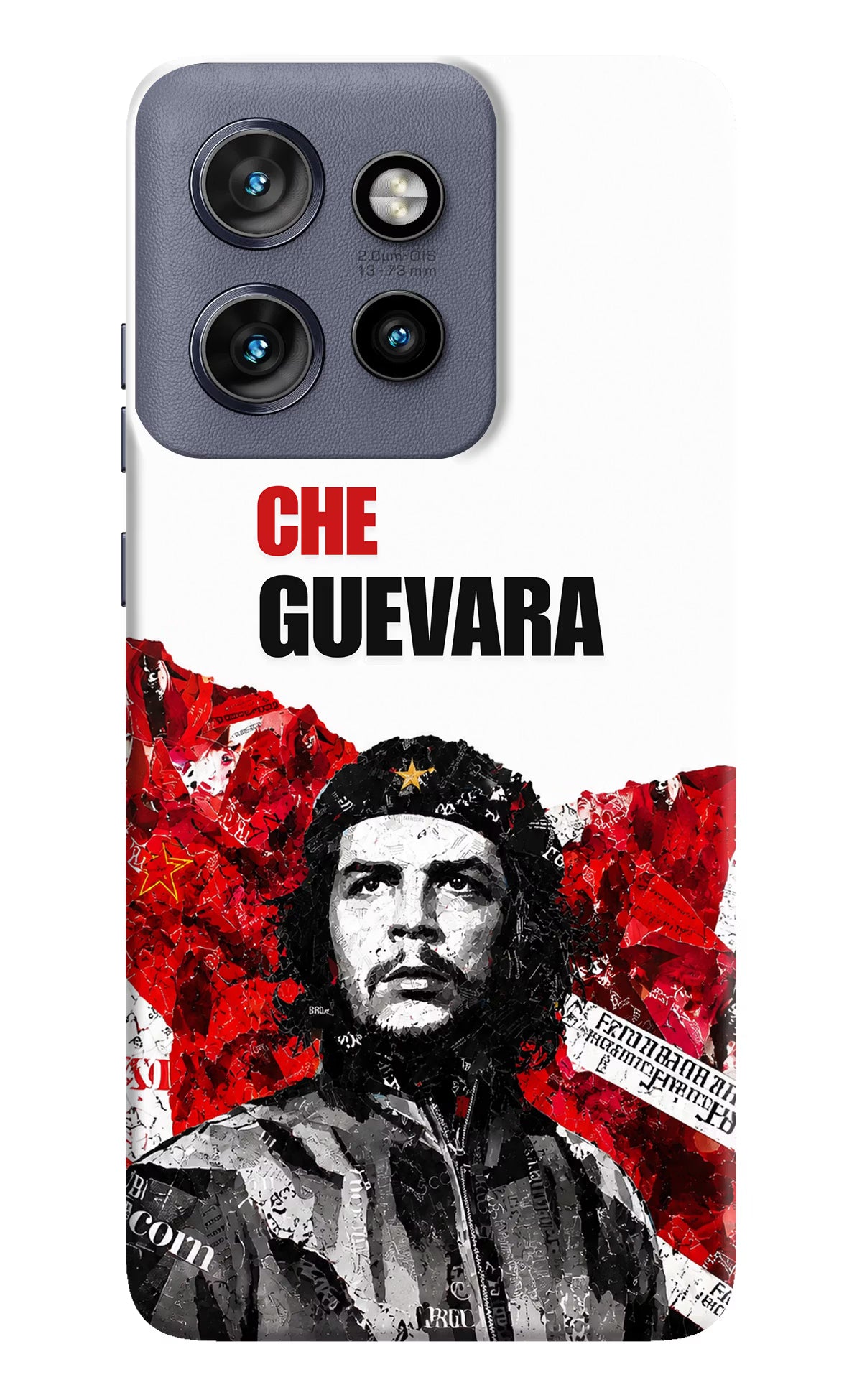 Che Guevara Revolution Moto Edge 50 Neo Back Cover