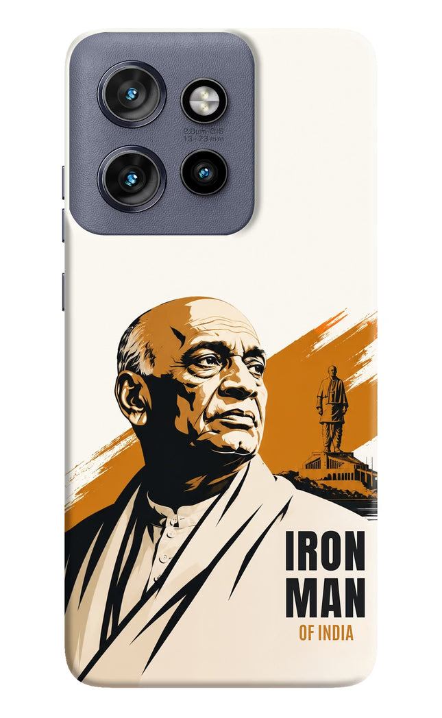 Sardar Patel Iron Will Moto Edge 50 Neo Hard Case Back Cover by Casekaro