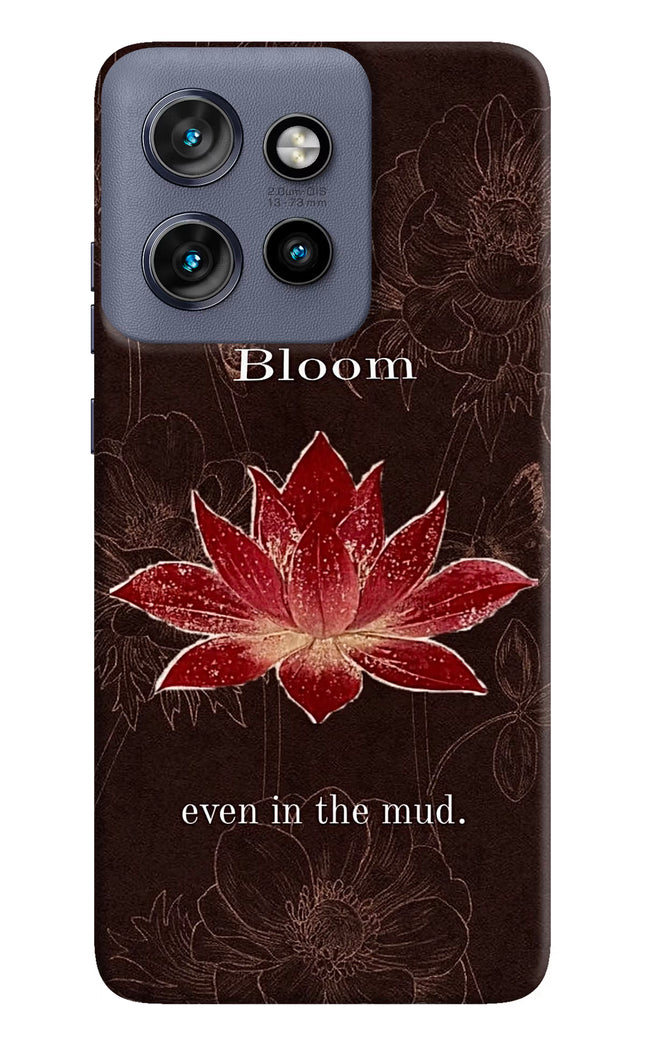 Bloom Moto Edge 50 Neo Hard Case Back Cover by Casekaro