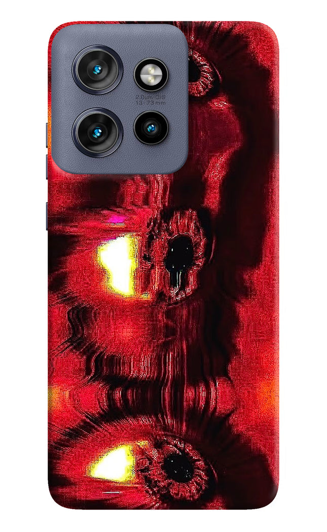 Fire Eye Moto Edge 50 Neo Hard Case Back Cover by Casekaro