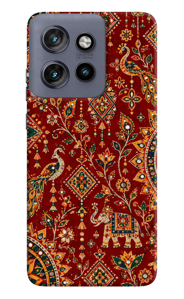Laal Riwaaz Moto Edge 50 Neo Hard Case Back Cover by Casekaro