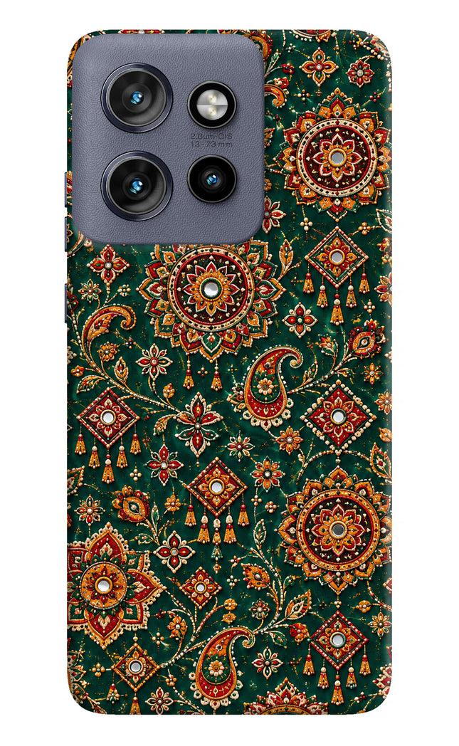 Green Pataka Moto Edge 50 Neo Hard Case Back Cover by Casekaro