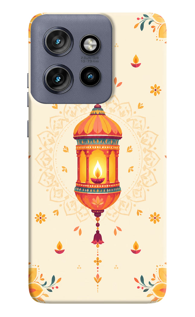 Golden Lantern Moto Edge 50 Neo Hard Case Back Cover by Casekaro