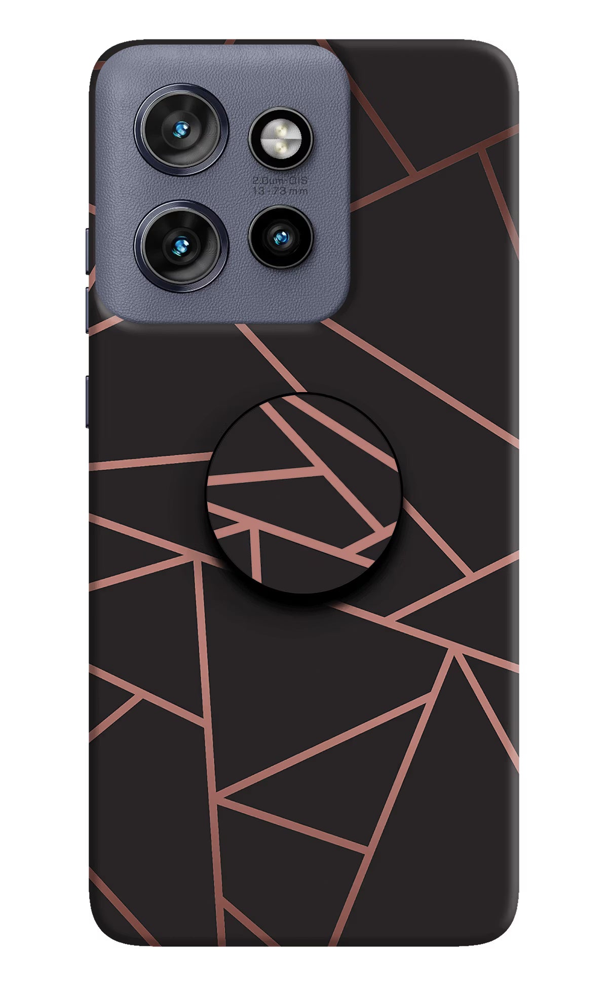 Geometric Pattern Moto Edge 50 Neo Pop Case by Casekaro
