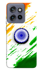 Indian Flag Ashoka Chakra Moto Edge 50 Neo Pop Case by Casekaro