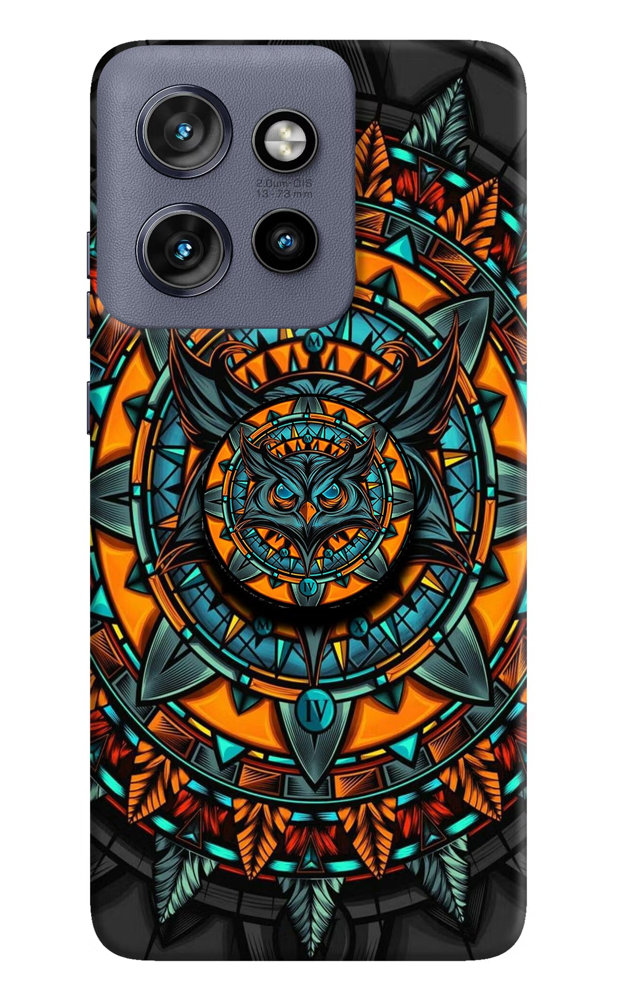 Angry Owl Moto Edge 50 Neo Pop Case by Casekaro