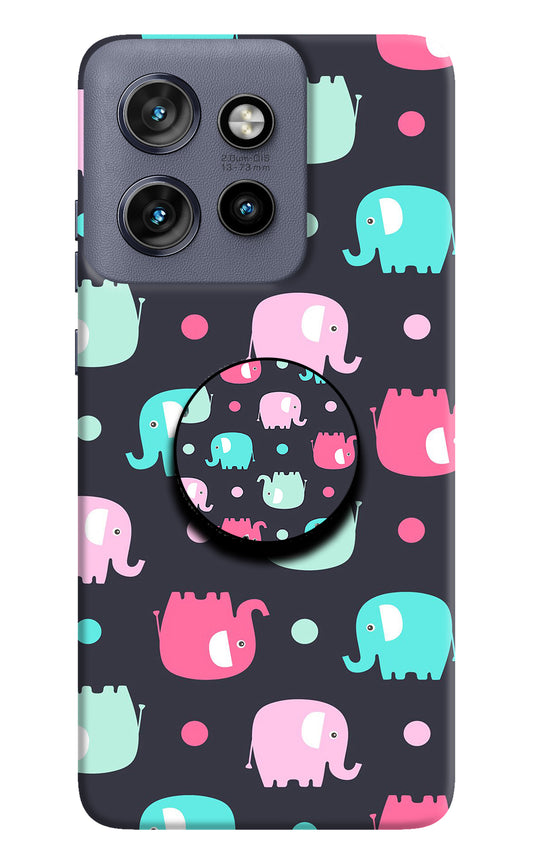 Baby Elephants Moto Edge 50 Neo Pop Case