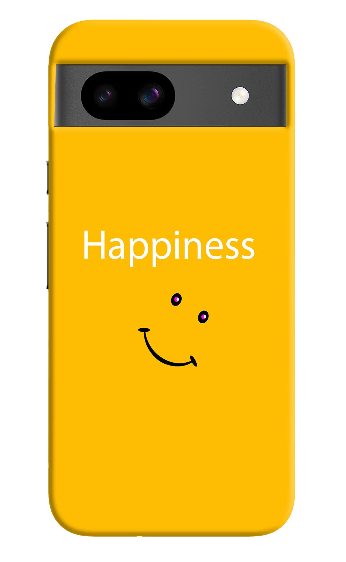 Happiness With Smiley Google Pixel 8A Hard Case Back Cover by Casekaro
