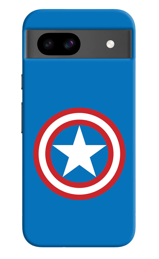 Captain America Logo Google Pixel 8A Hard Case Back Cover by Casekaro