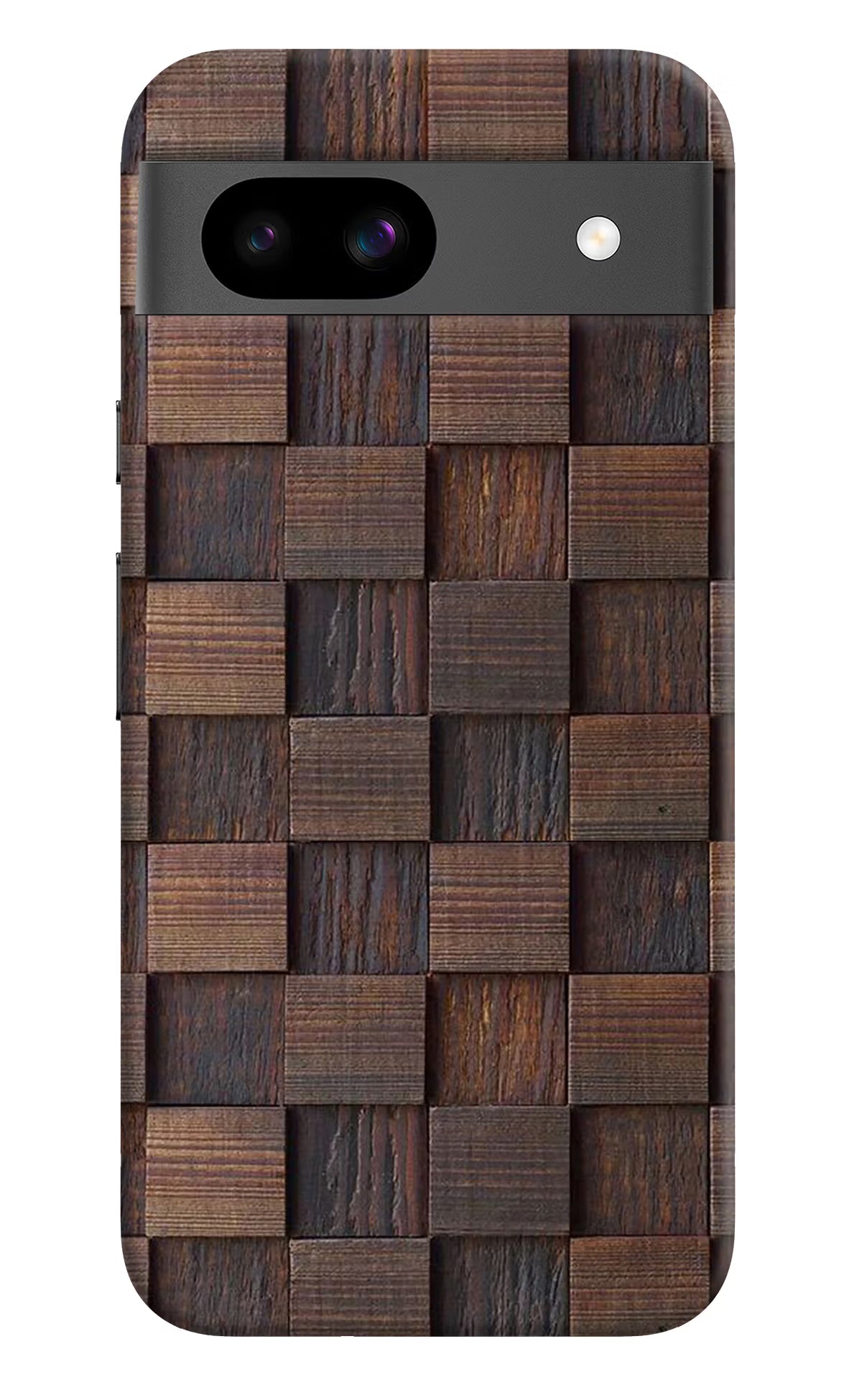 Wooden Cube Design Google Pixel 8A Hard Case Back Cover by Casekaro