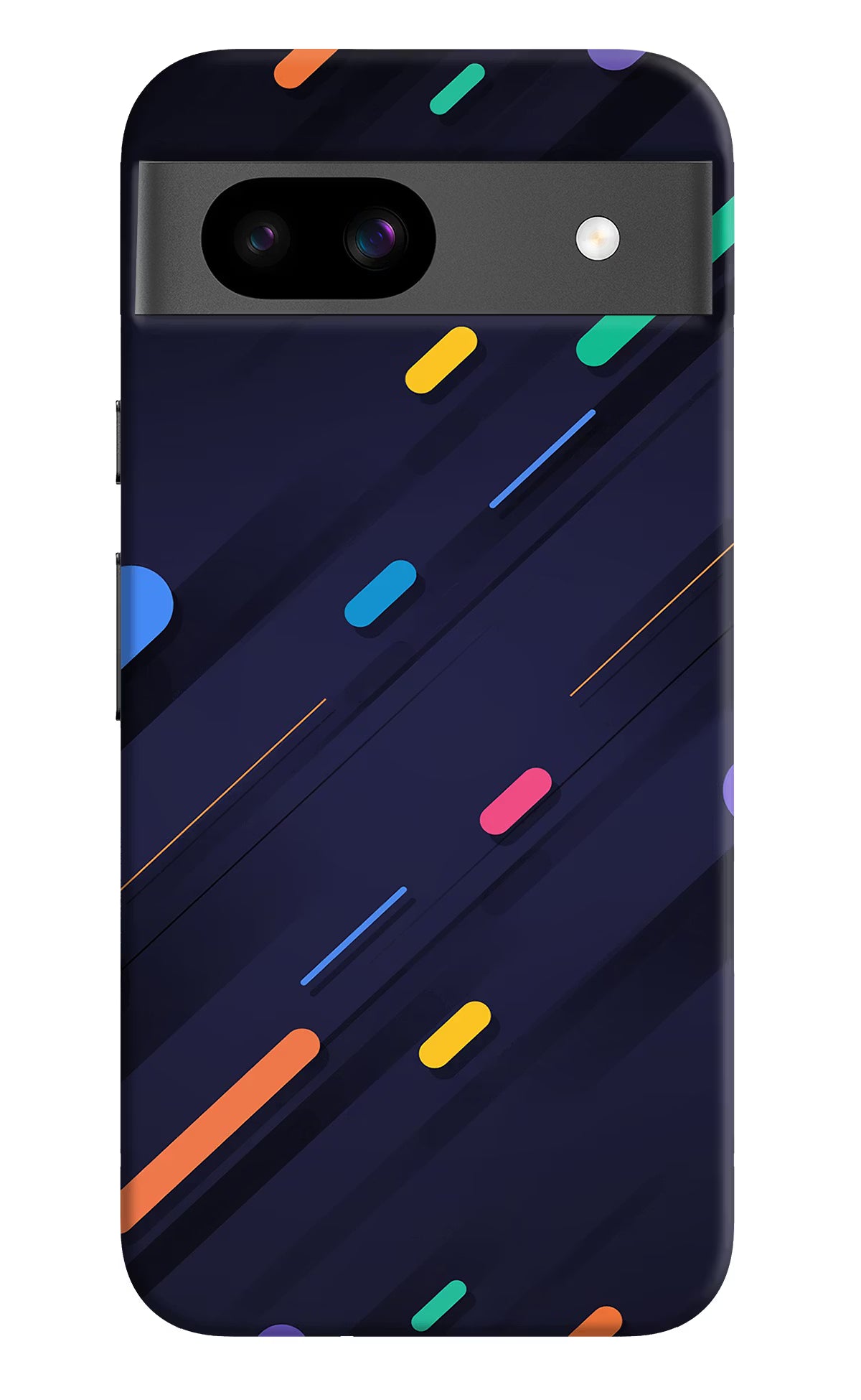 Abstract Design Google Pixel 8A Hard Case Back Cover by Casekaro