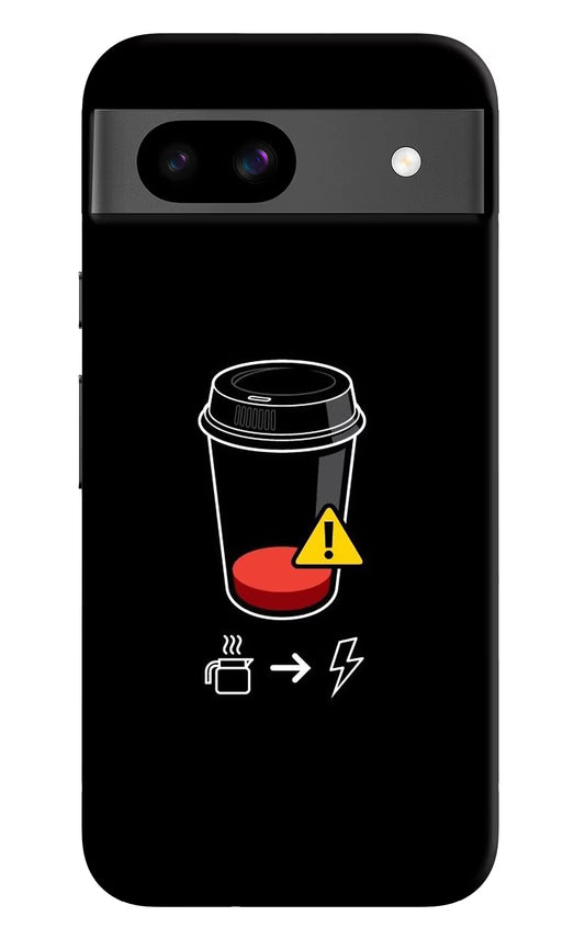 Coffee Google Pixel 8A Hard Case Back Cover by Casekaro