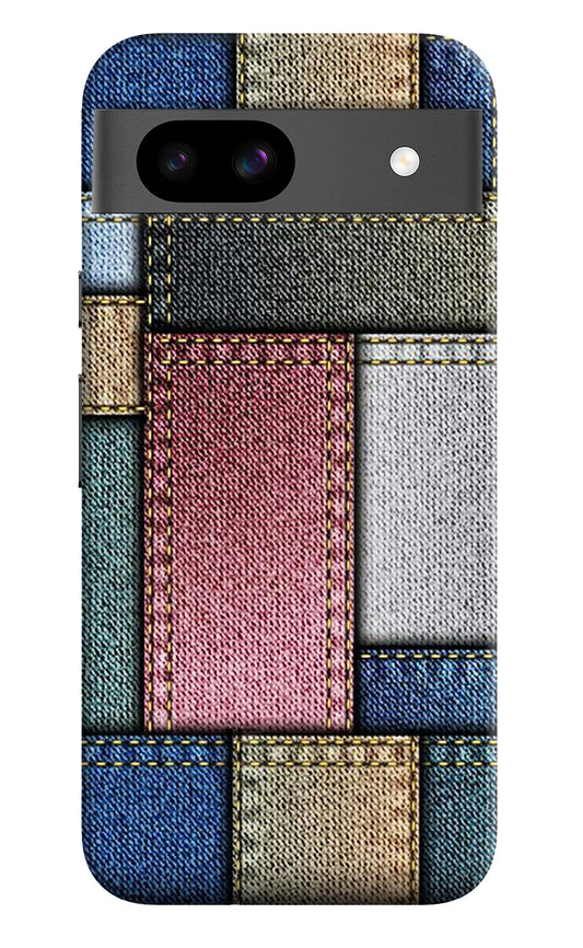 Multicolor Jeans Google Pixel 8A Hard Case Back Cover by Casekaro
