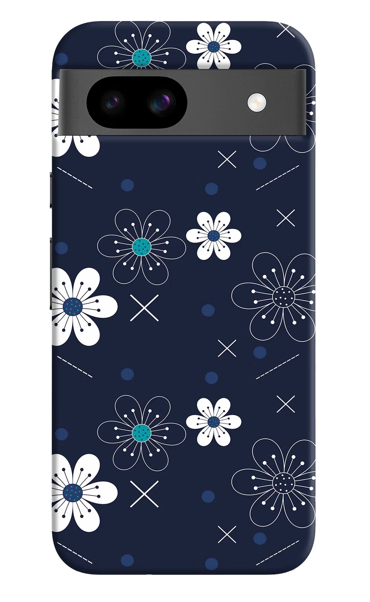 Flowers Google Pixel 8A Hard Case Back Cover by Casekaro