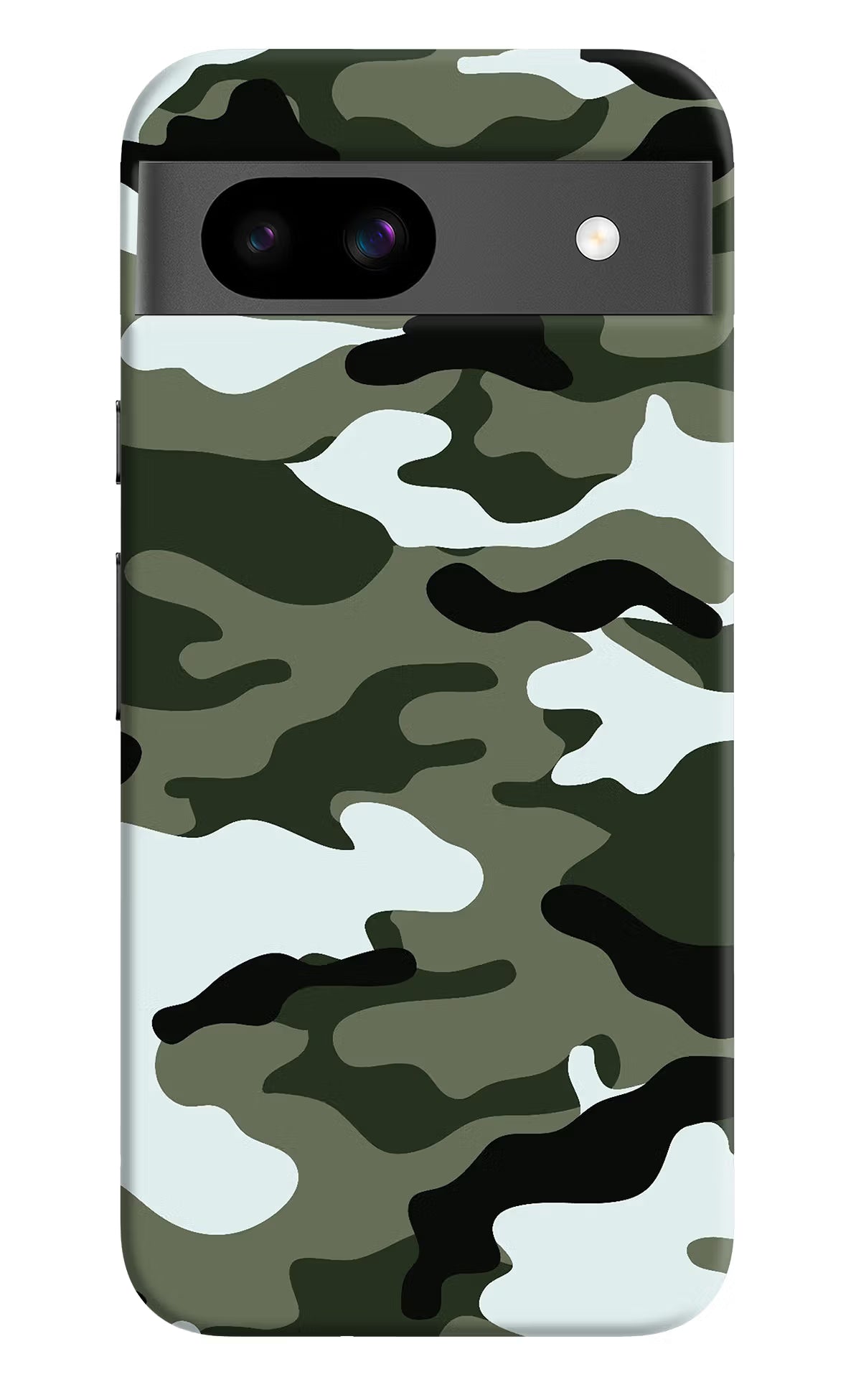 Camouflage Google Pixel 8A Hard Case Back Cover by Casekaro