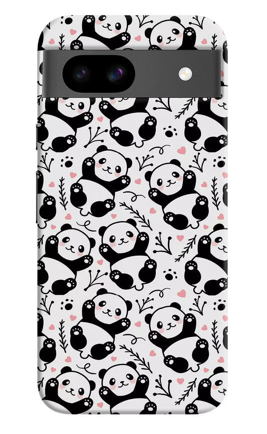 Cute Panda Google Pixel 8A Hard Case Back Cover by Casekaro