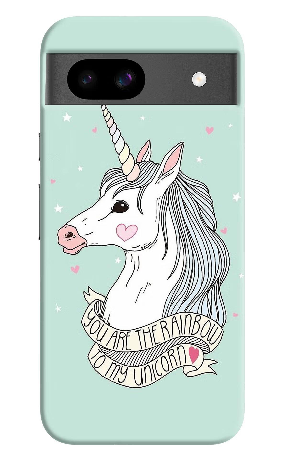 Unicorn Wallpaper Google Pixel 8A Hard Case Back Cover by Casekaro
