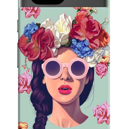 Pretty Girl Google Pixel 8A Hard Case Back Cover by Casekaro