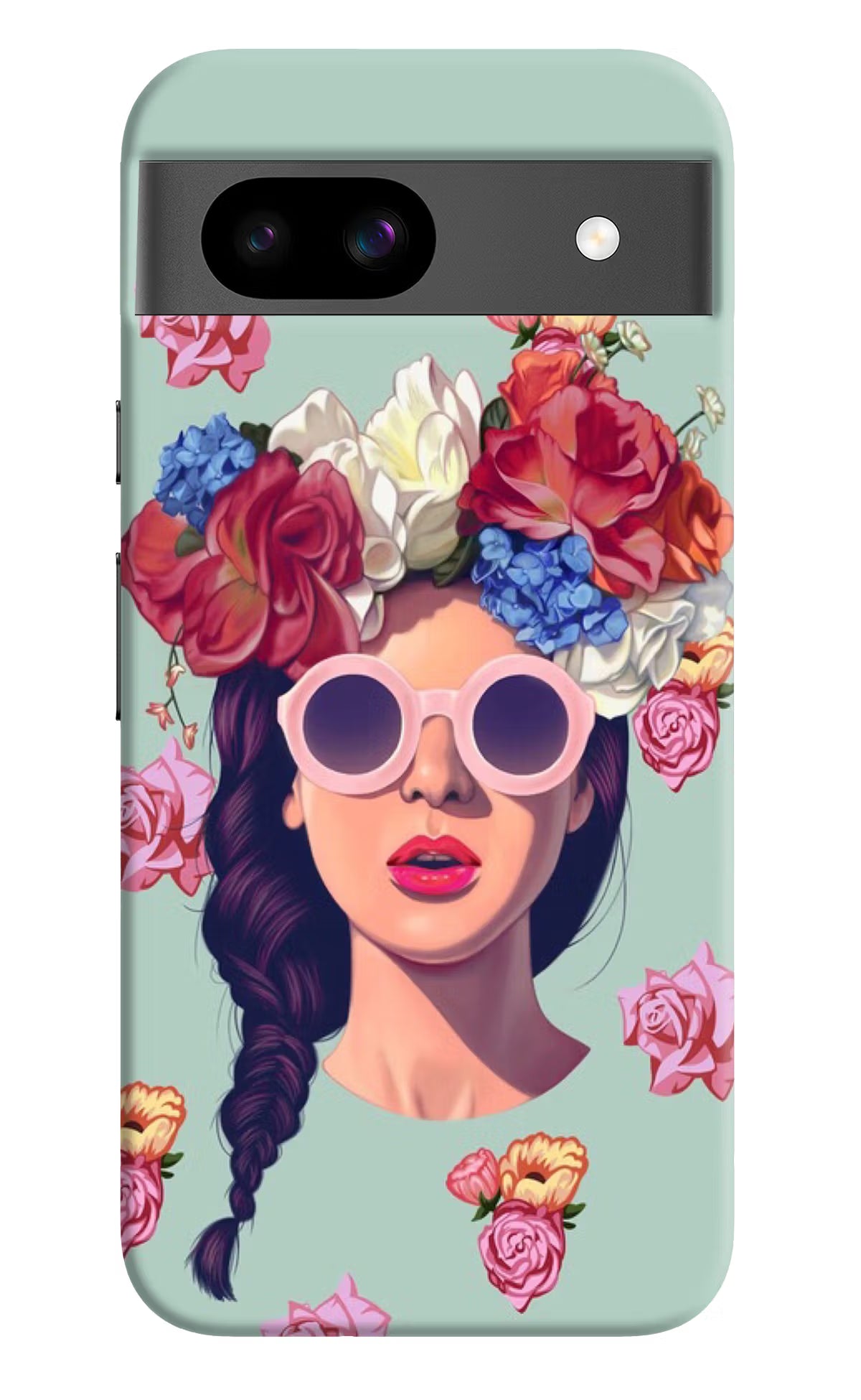 Pretty Girl Google Pixel 8A Hard Case Back Cover by Casekaro