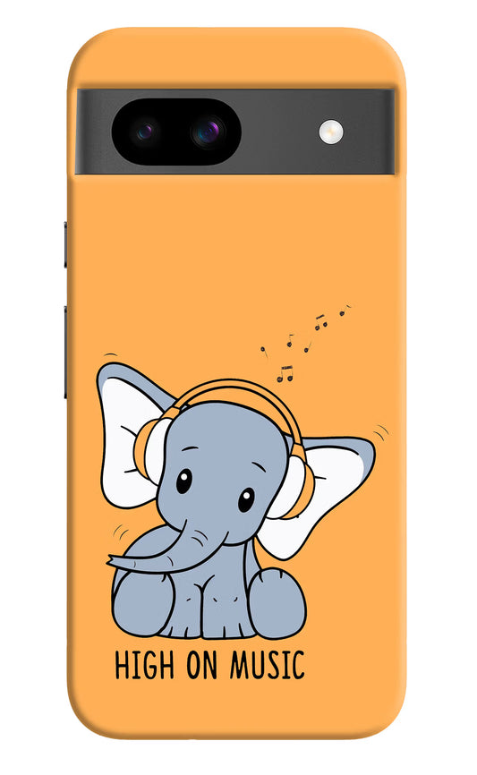 High On Music Google Pixel 8A Hard Case Back Cover by Casekaro