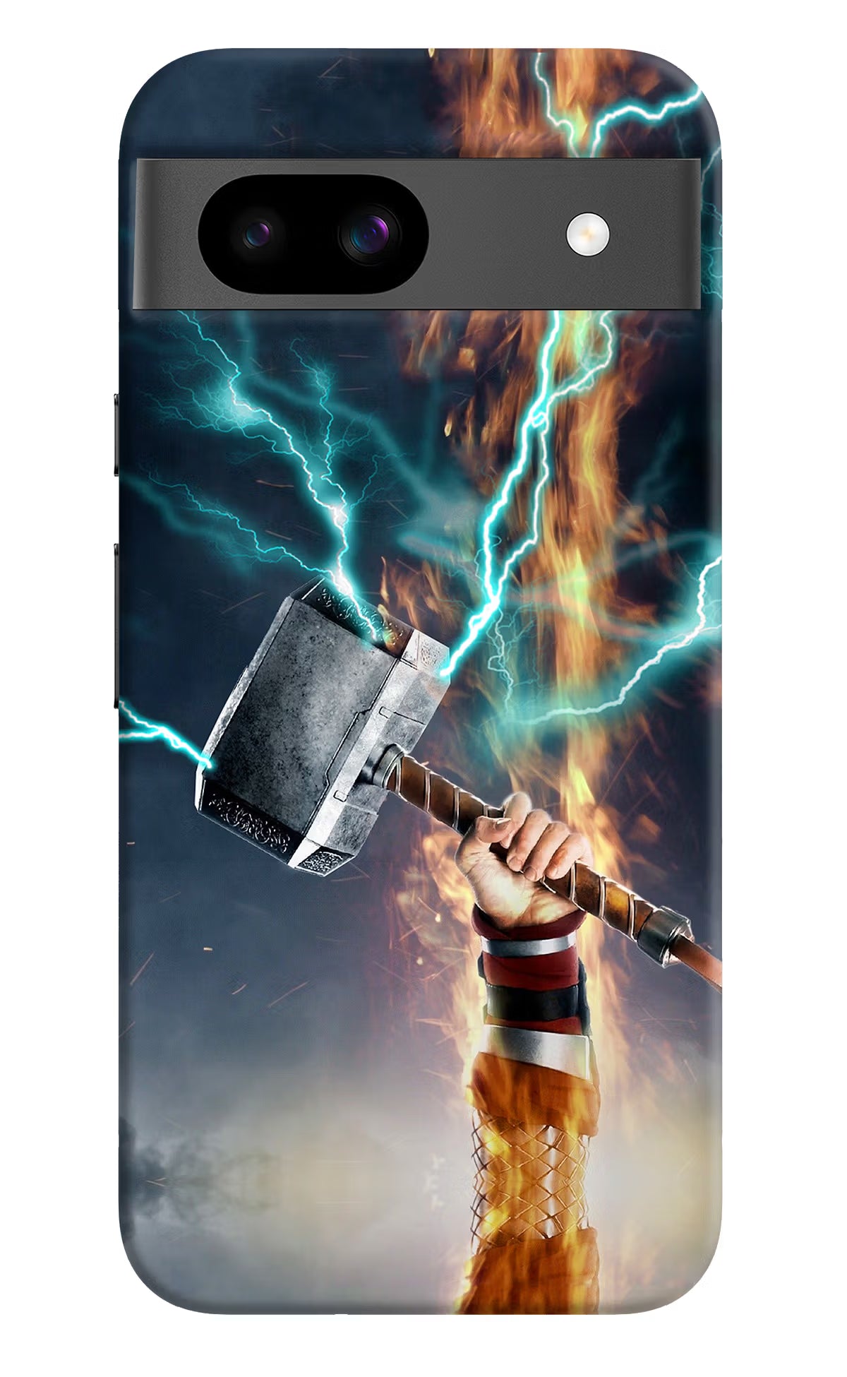 Thor Hammer Mjolnir Google Pixel 8A Hard Case Back Cover by Casekaro