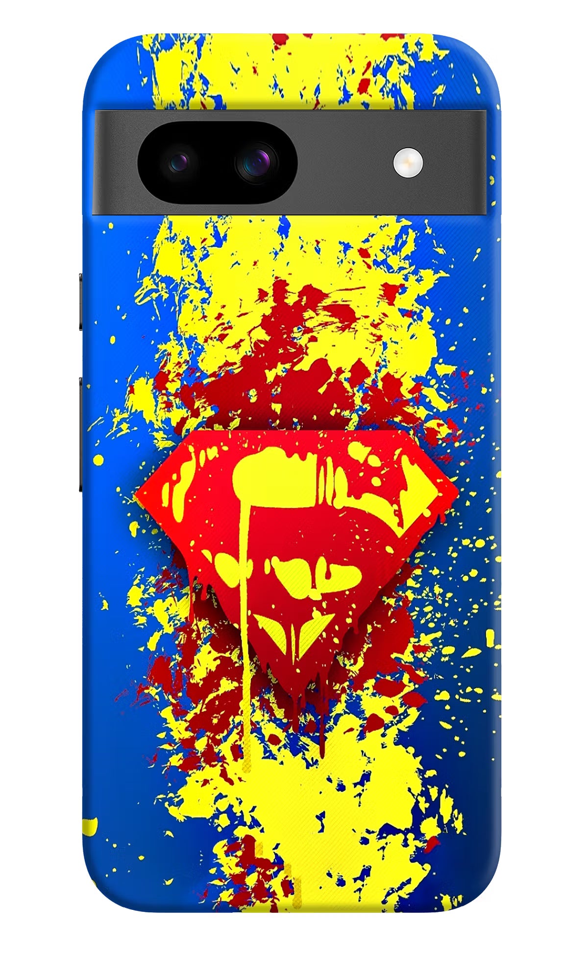 Superman logo Google Pixel 8A Hard Case Back Cover by Casekaro