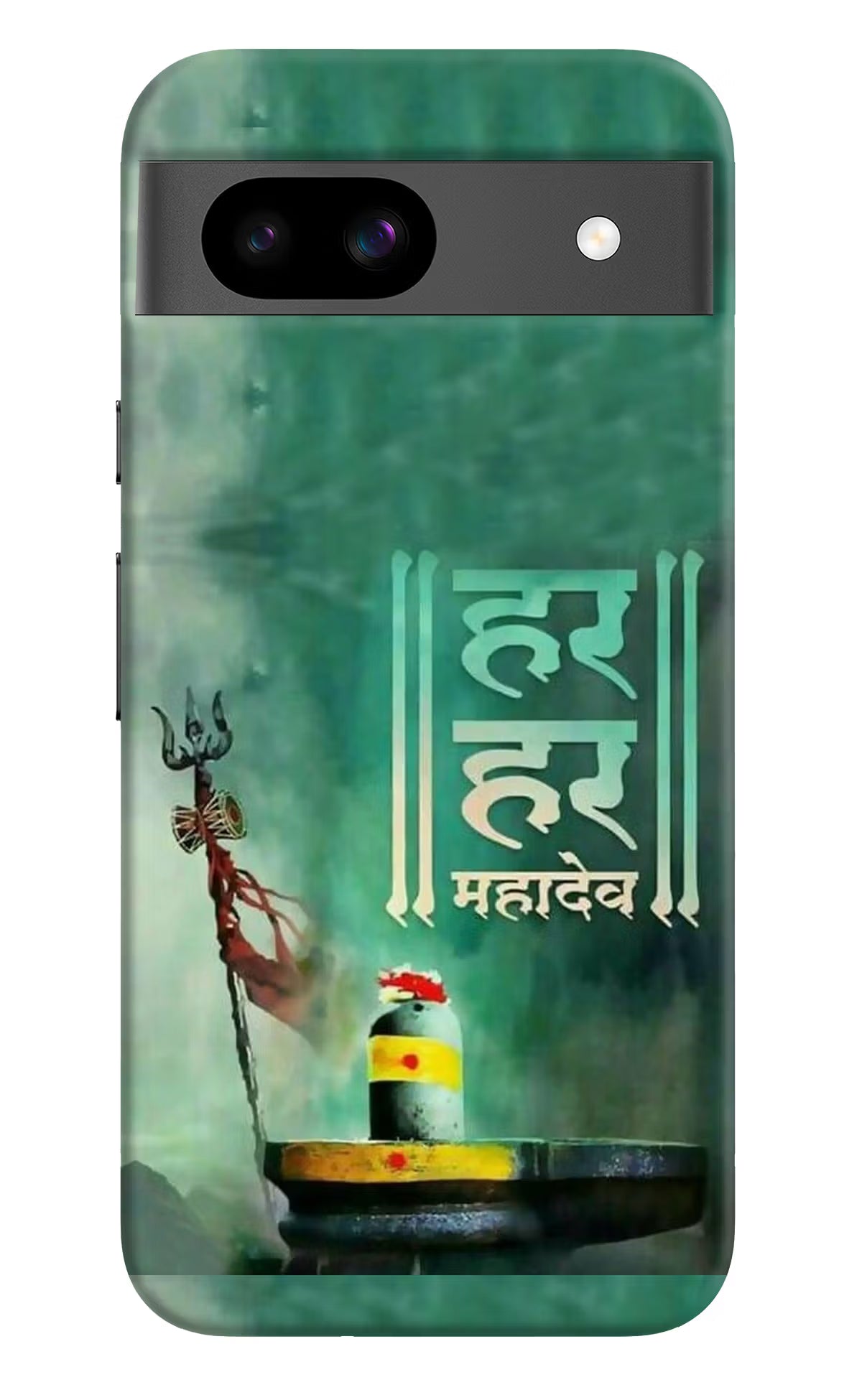Har Har Mahadev Shivling Google Pixel 8A Hard Case Back Cover by Casekaro