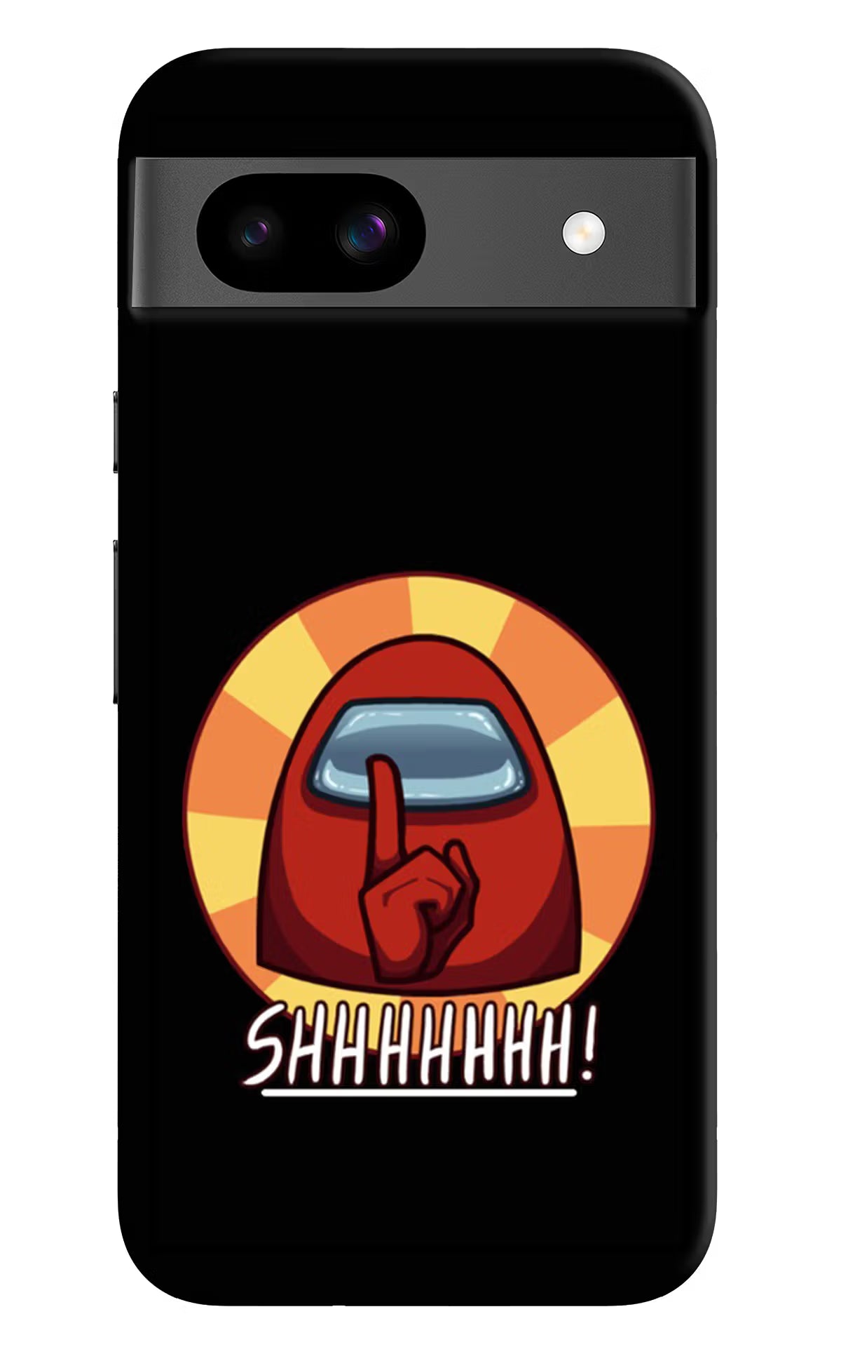 Among Us Shhh! Google Pixel 8A Hard Case Back Cover by Casekaro