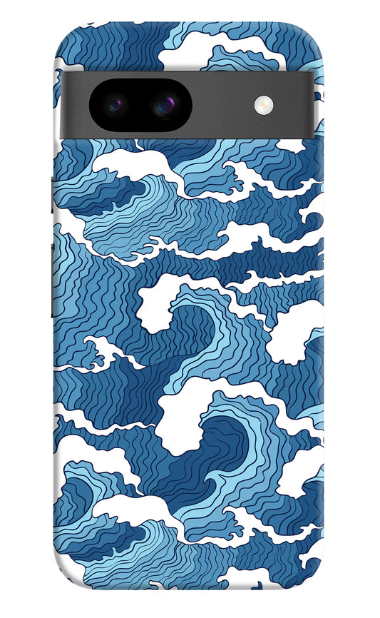 Blue Waves Google Pixel 8A Hard Case Back Cover by Casekaro