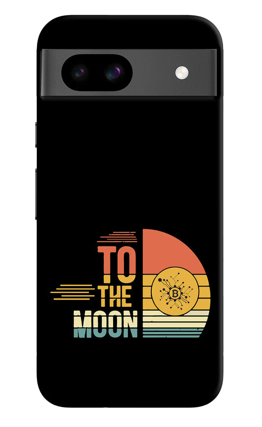 To the Moon Google Pixel 8A Hard Case Back Cover by Casekaro