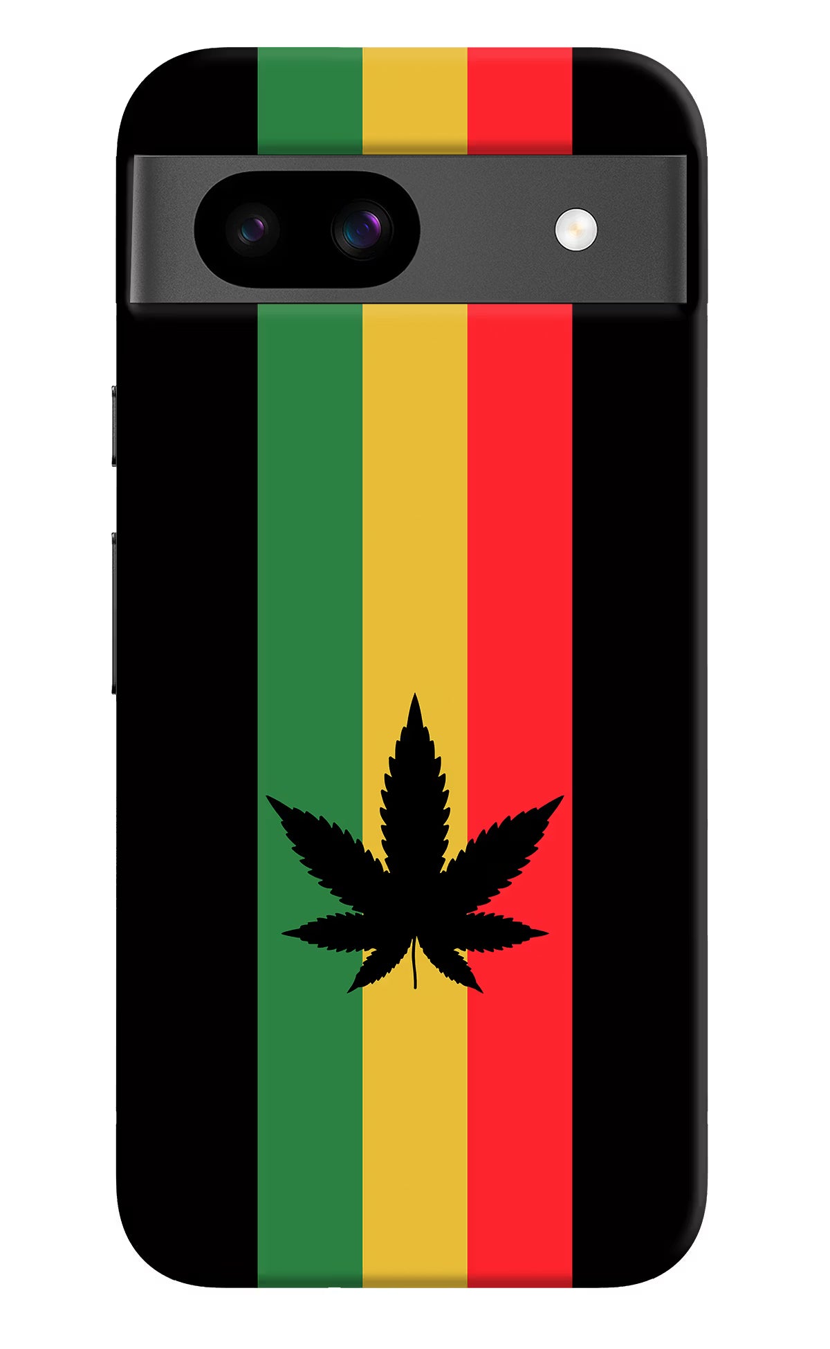 Weed Flag Google Pixel 8A Hard Case Back Cover by Casekaro