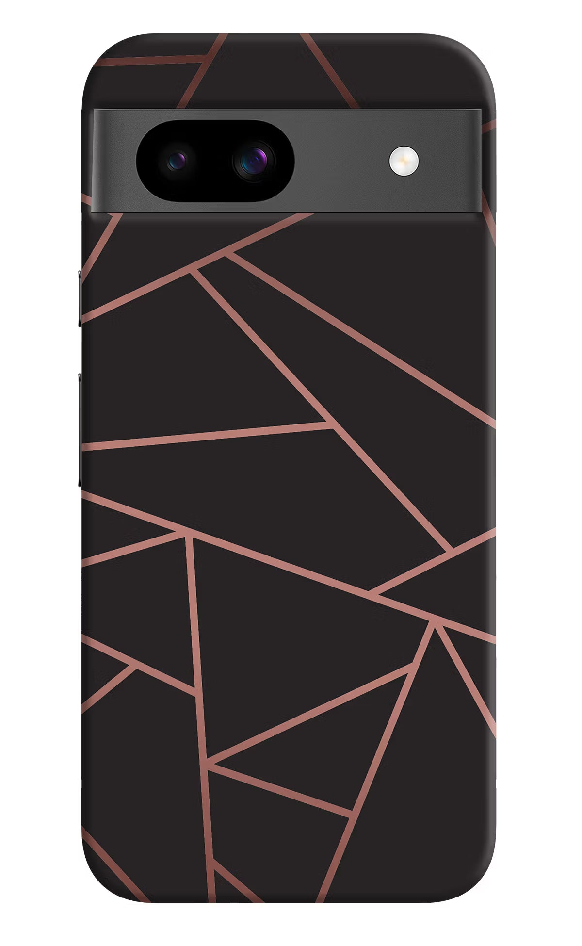 Geometric Pattern Google Pixel 8A Hard Case Back Cover by Casekaro