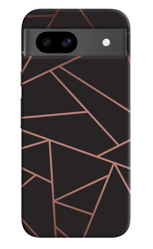 Geometric Pattern Google Pixel 8A Hard Case Back Cover by Casekaro