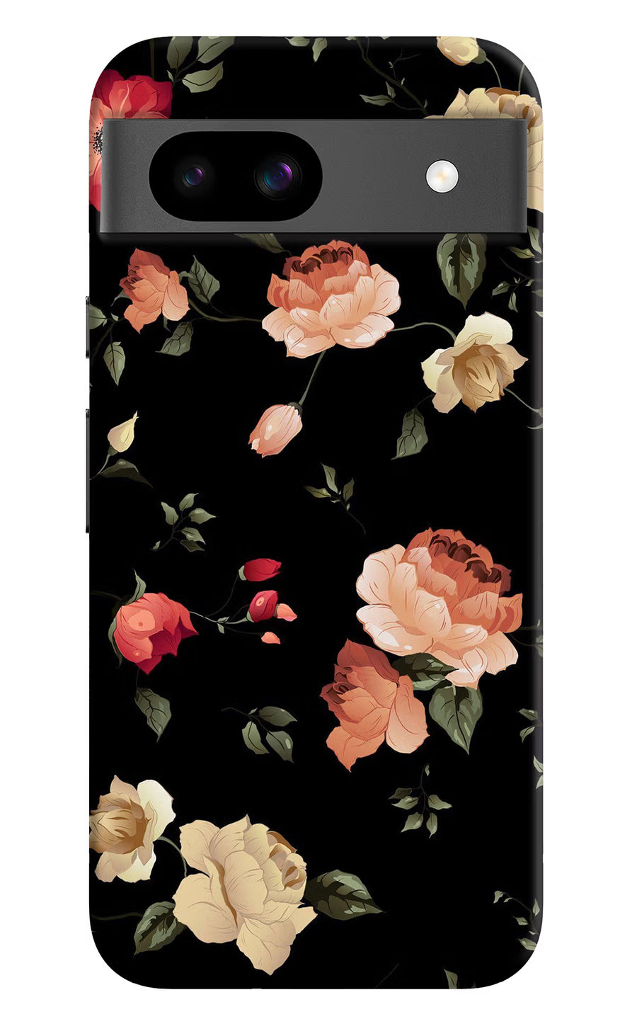 Flowers Google Pixel 8A Back Cover, Hard case