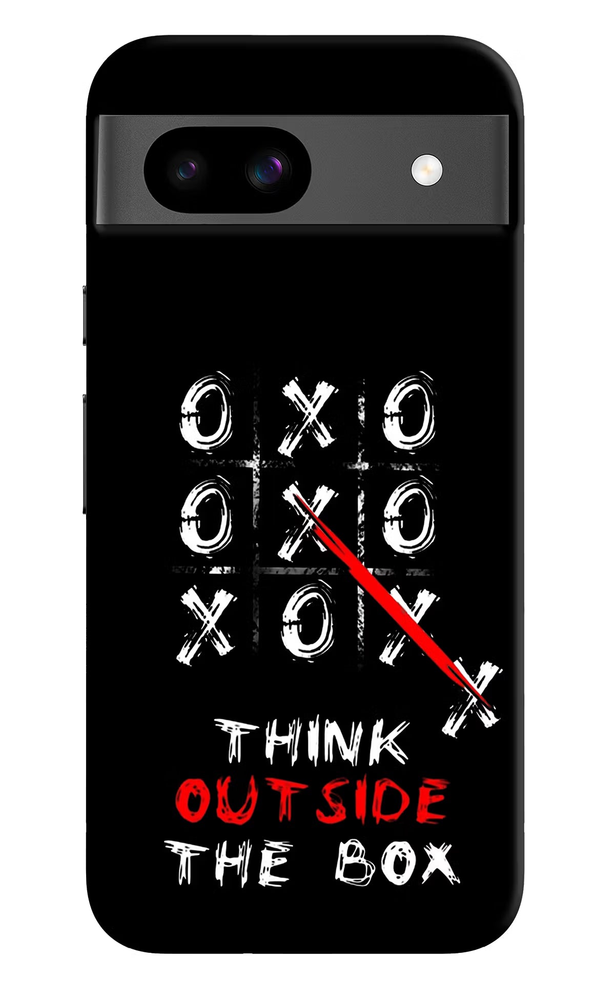 Think out of the BOX Google Pixel 8A Hard Case Back Cover by Casekaro