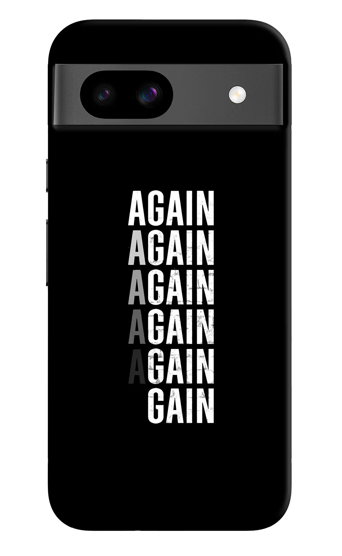 Again Again Gain Google Pixel 8A Hard Case Back Cover by Casekaro