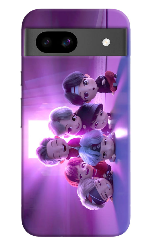 BTS Chibi Google Pixel 8A Hard Case Back Cover by Casekaro
