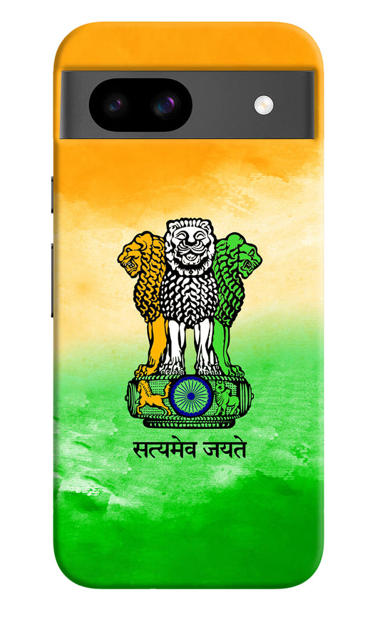 Satyamev Jayate Flag Google Pixel 8A Hard Case Back Cover by Casekaro