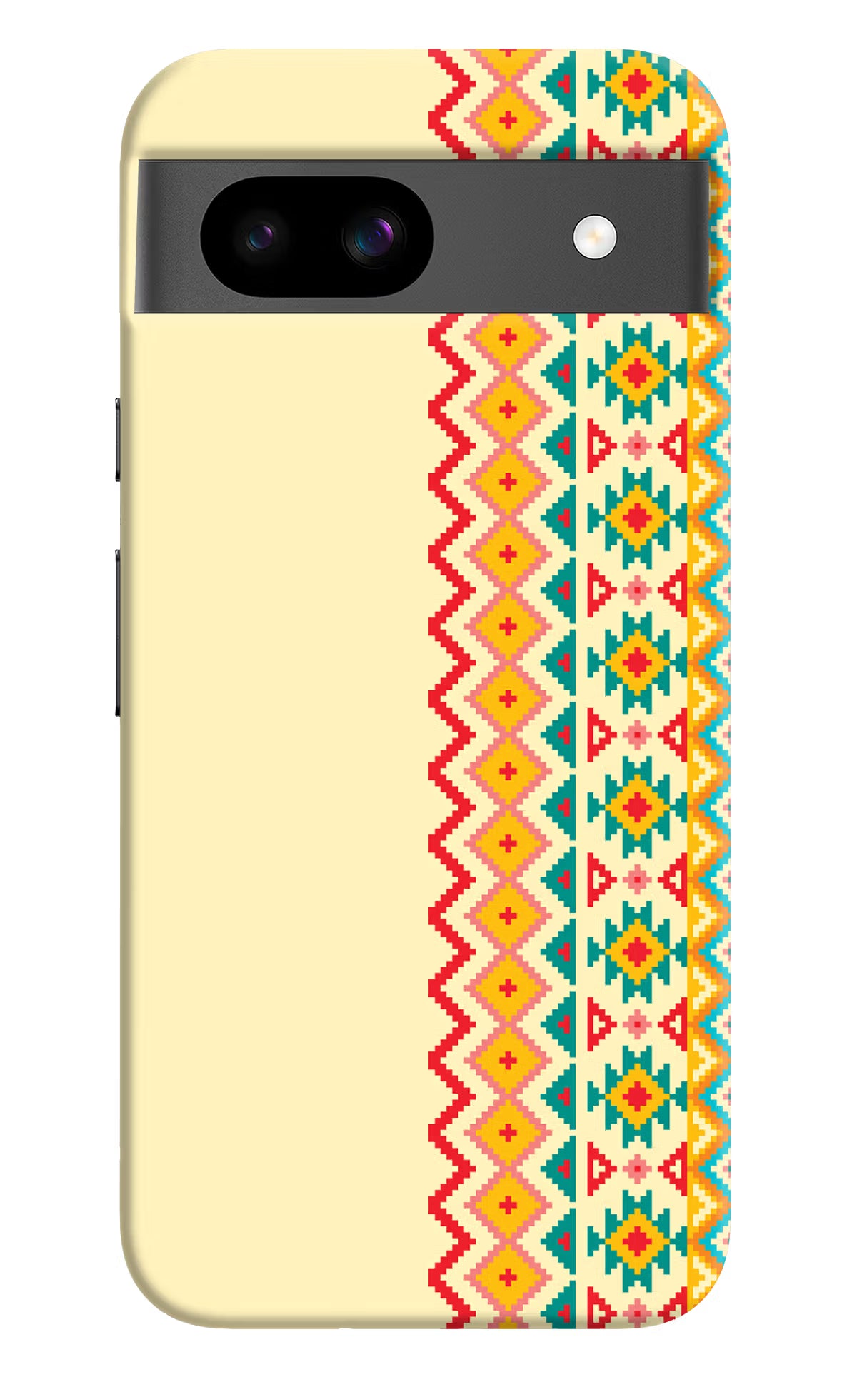 Ethnic Seamless Google Pixel 8A Hard Case Back Cover by Casekaro