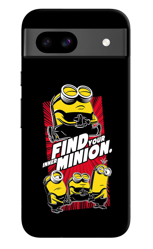 Find your inner Minion Google Pixel 8A Hard Case Back Cover by Casekaro