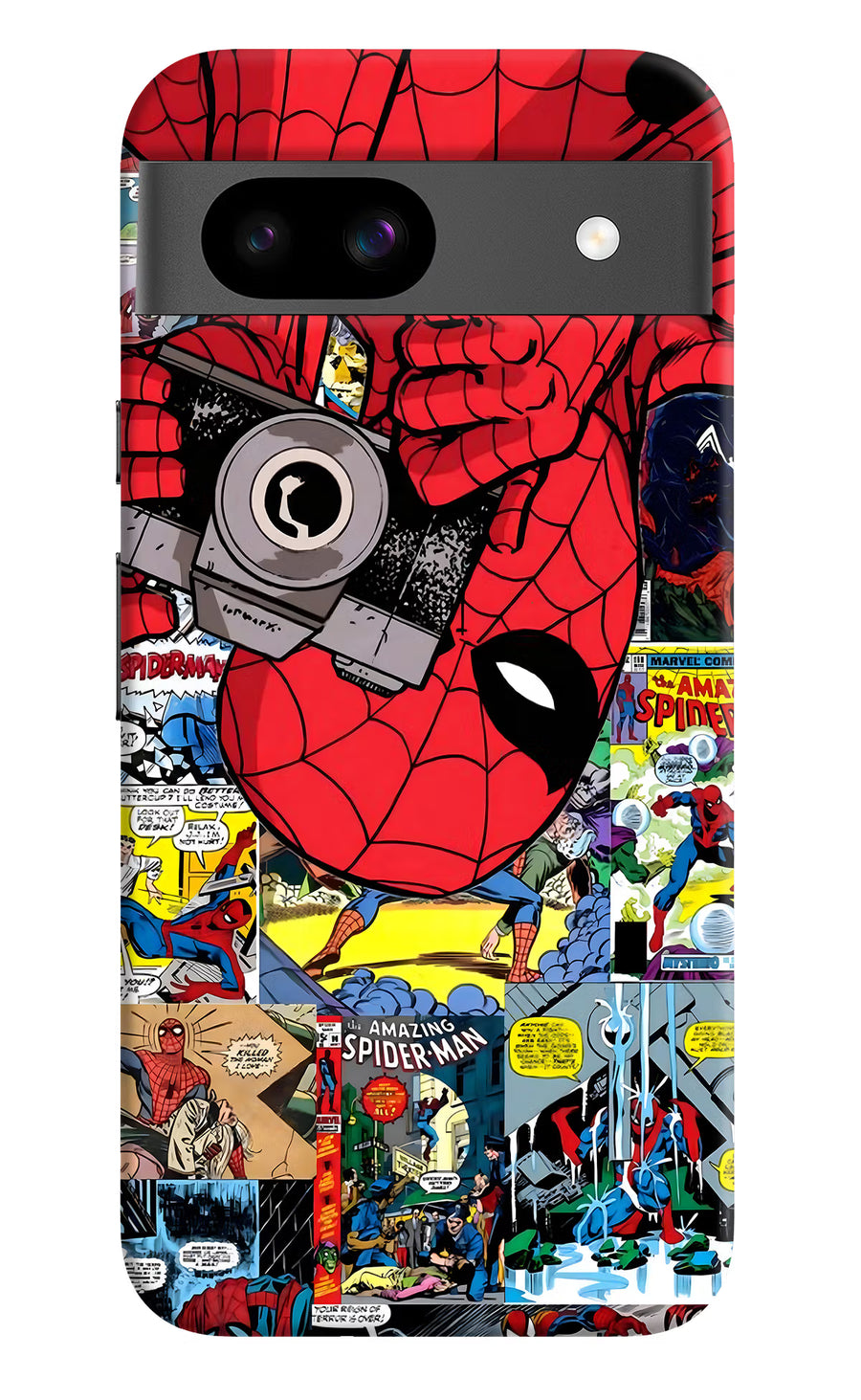 Spider Man Google Pixel 8A Back Cover, Hard case