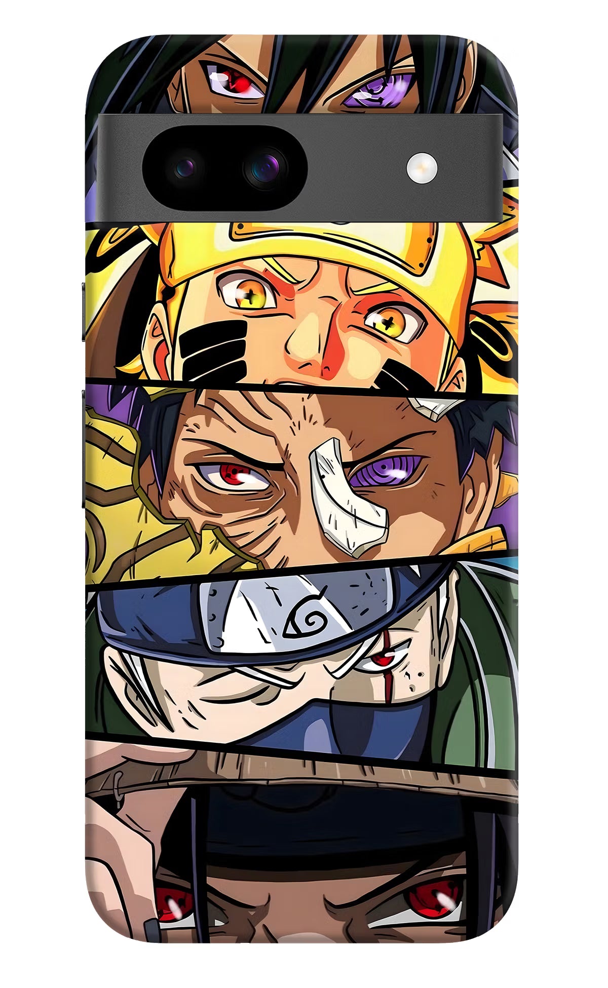 Naruto Character Google Pixel 8A Hard Case Back Cover by Casekaro