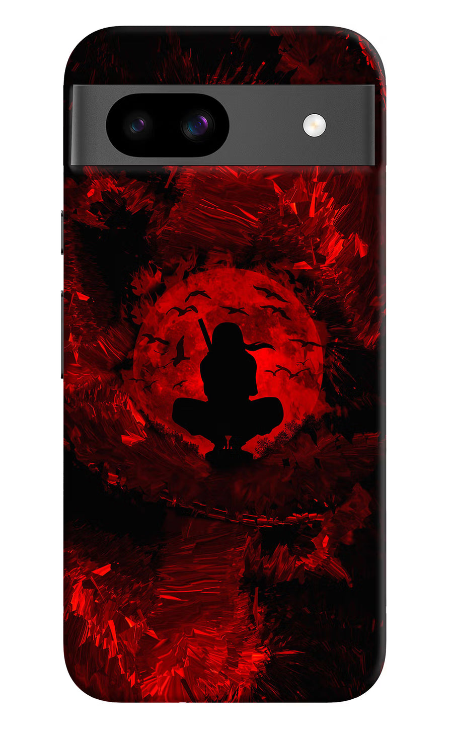 Itachi Uchiha Google Pixel 8A Back Cover, Hard case