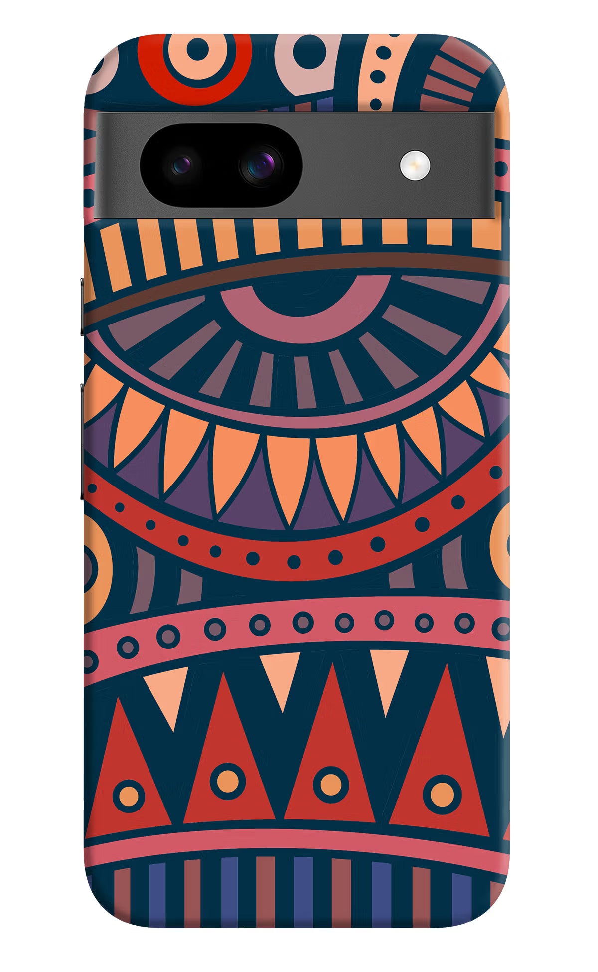 African Culture Design Google Pixel 8A Hard Case Back Cover by Casekaro