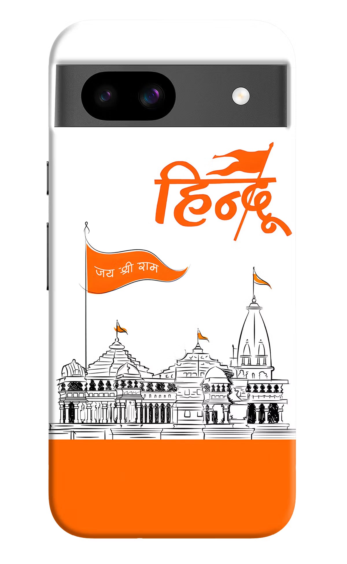 Jai Shree Ram Hindu Google Pixel 8A Hard Case Back Cover by Casekaro