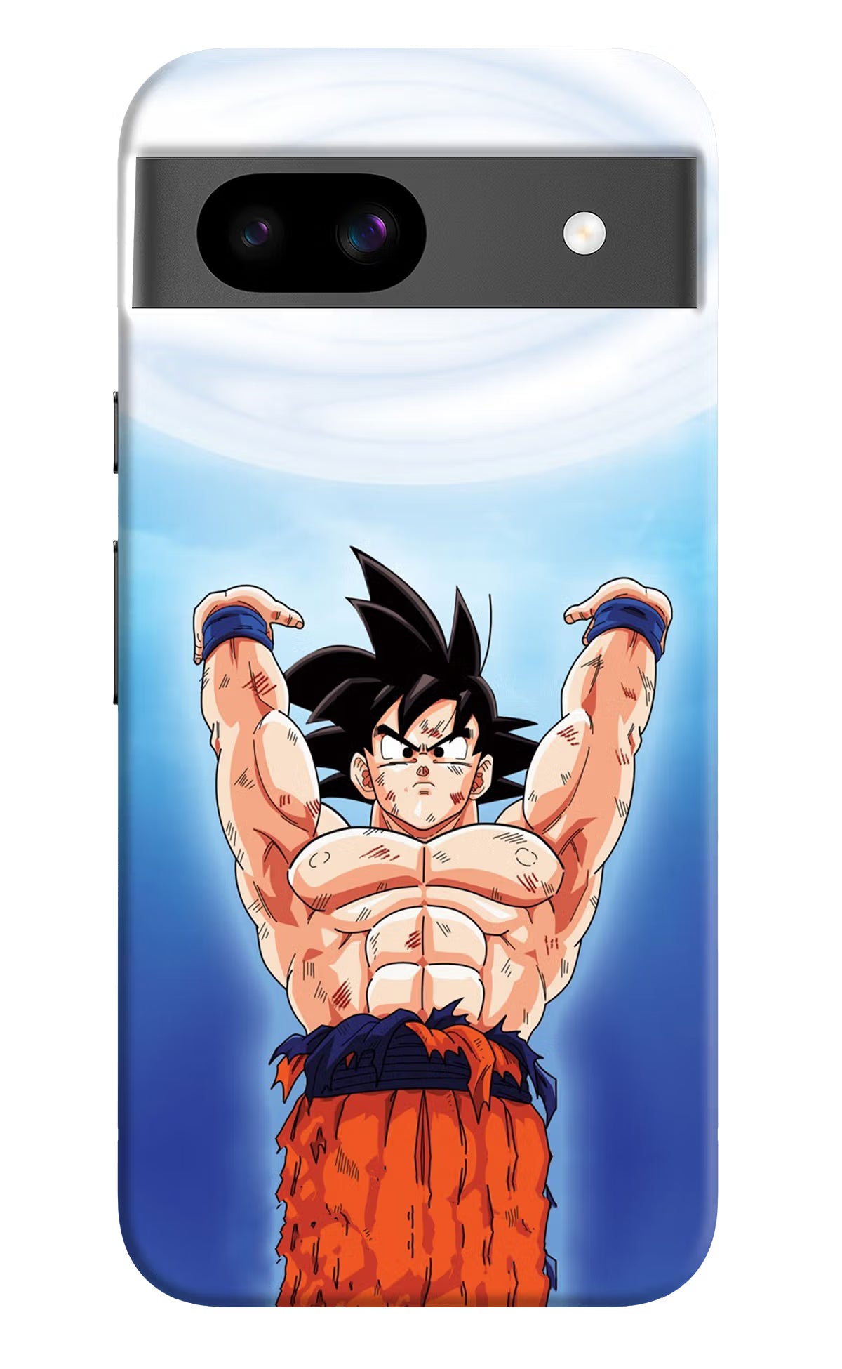 Goku Power Google Pixel 8A Hard Case Back Cover by Casekaro