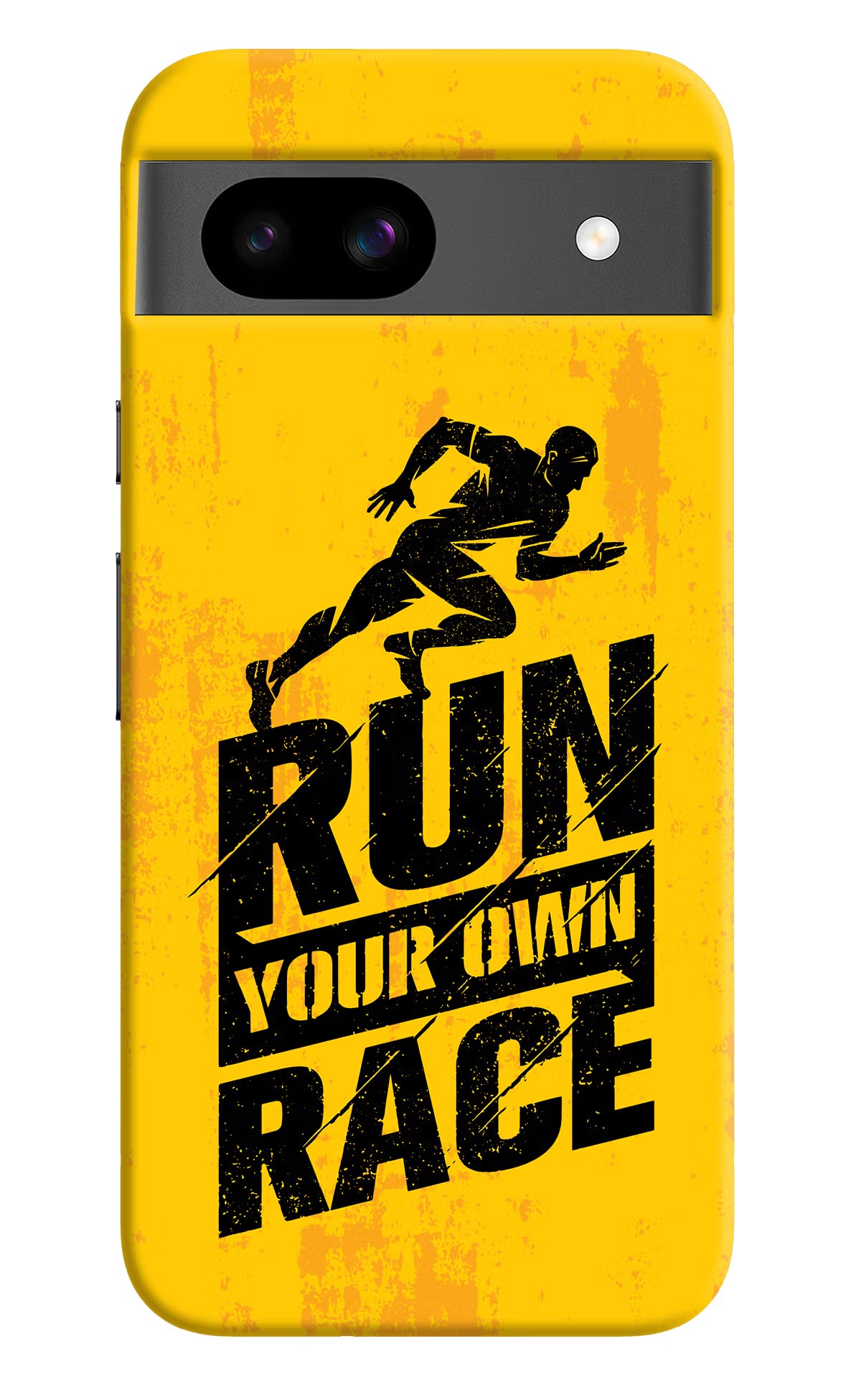 Run Your Own Race Google Pixel 8A Hard Case Back Cover by Casekaro