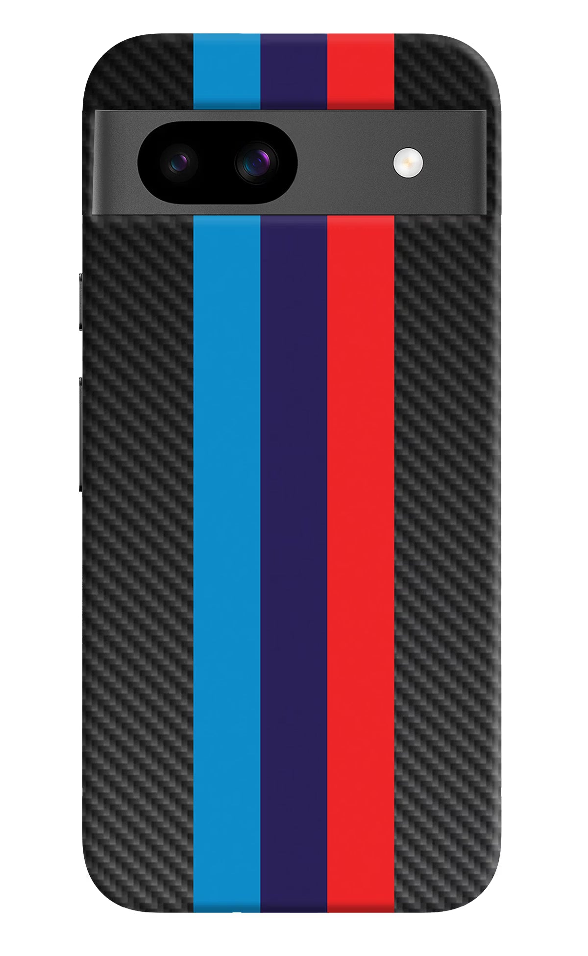 BMW Stripes Pattern Google Pixel 8A Hard Case Back Cover by Casekaro