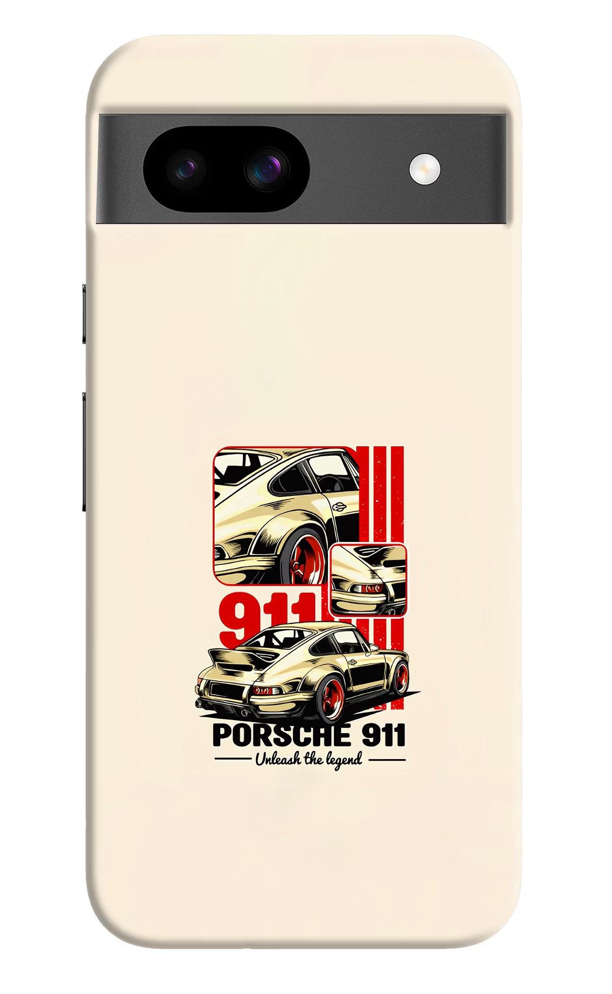 Classic Porsche 911 Google Pixel 8A Hard Case Back Cover by Casekaro